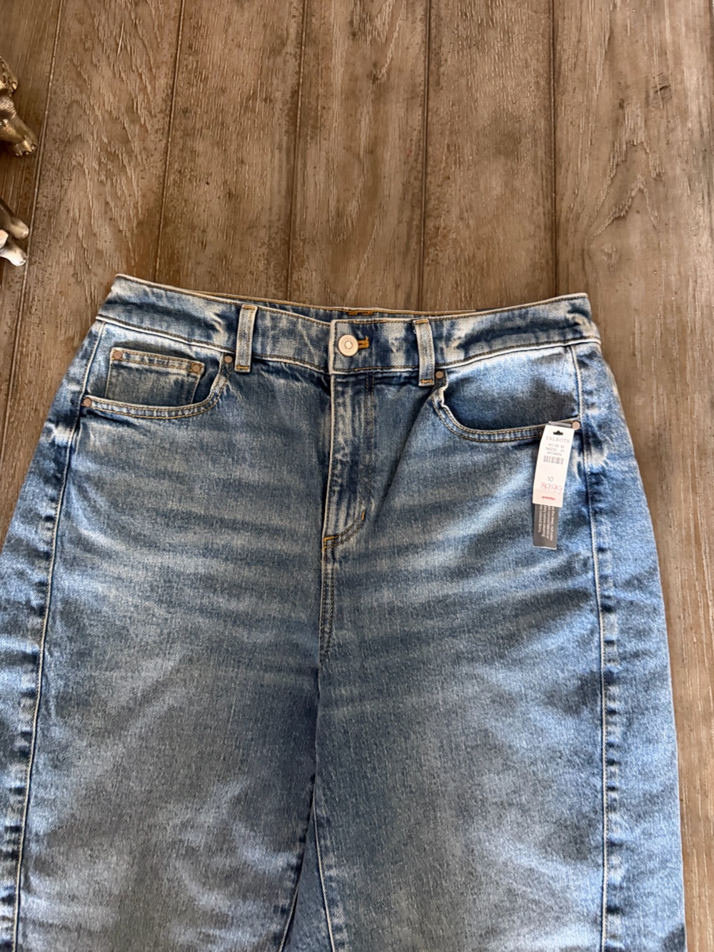 Talbots Relaxed Barrel Jeans - Picture 4 of 12
